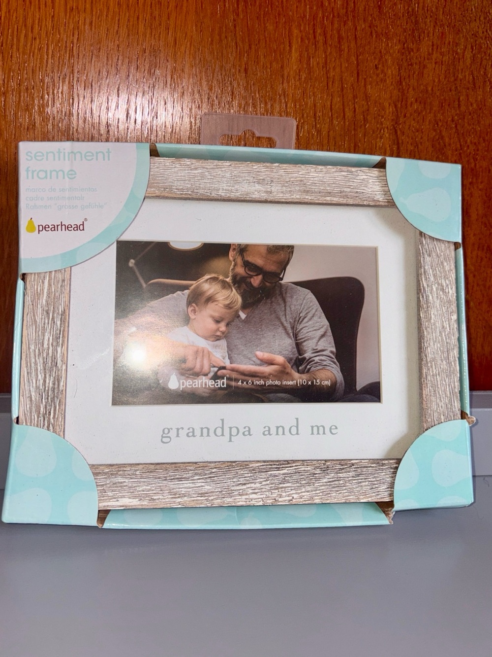 Pearhead Sentiment Grandpa and Me Frame